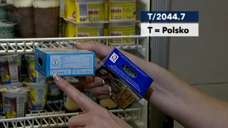 Sedlčanské hermelíny, jeden z Čech a druhý z Polska