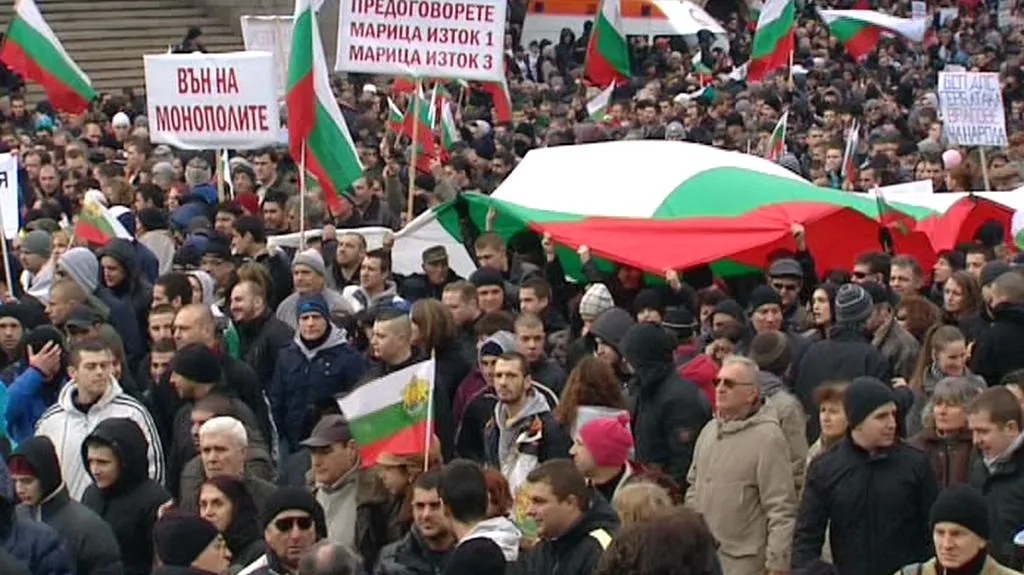 Demonstrace v Bulharsku