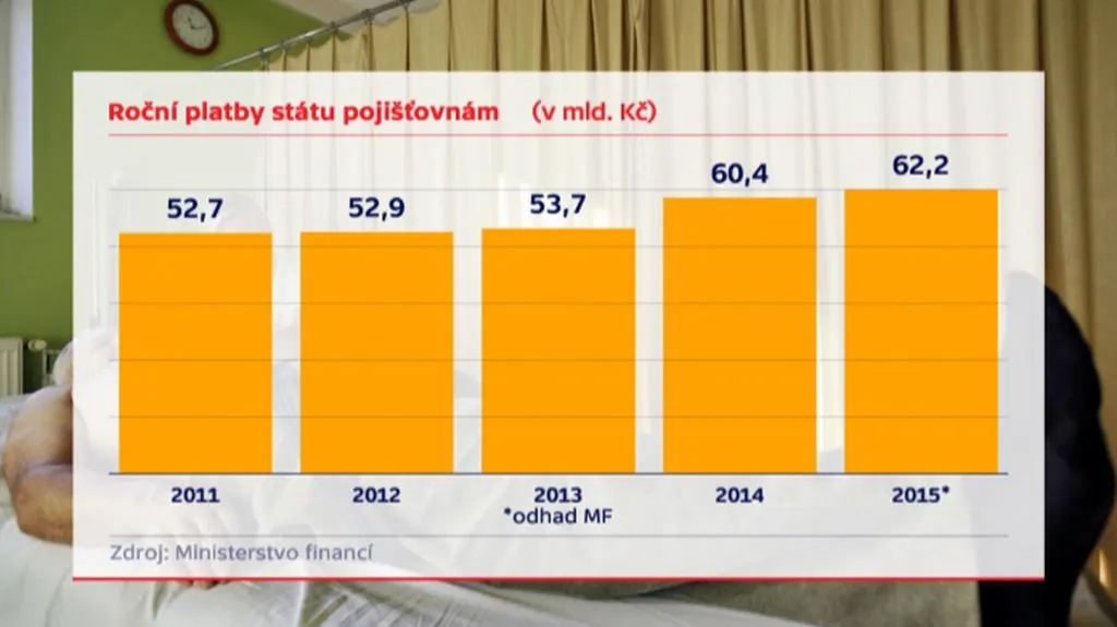 Roční platby za státní pojištěnce