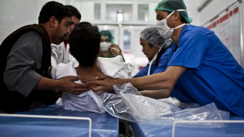 Nemocnice Lékařů bez hranic v afghánském Kunduzu