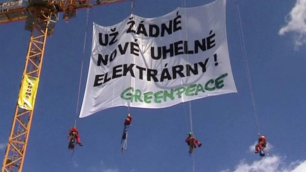 Protest hnutí Greenpeace