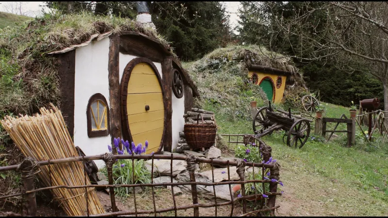 Vesnička Český Hobitín v Orlických horách je světovou raritou.