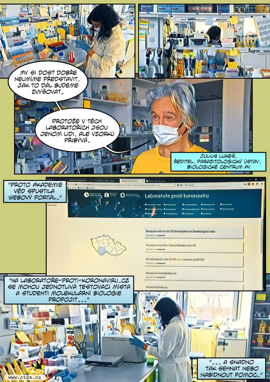 Laboratoře shánějí dobrovolníky