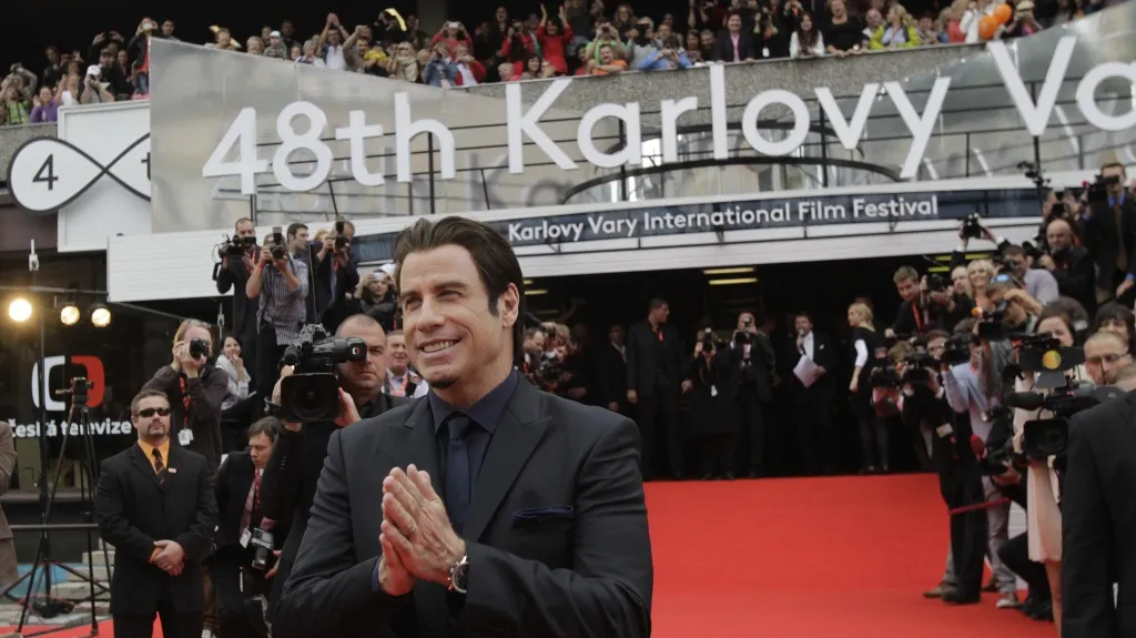 John Travolta na 48. MFF Karlovy Vary