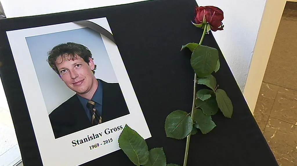Památka na zesnulého Stanislava Grosse v Poslanecké sněmovně