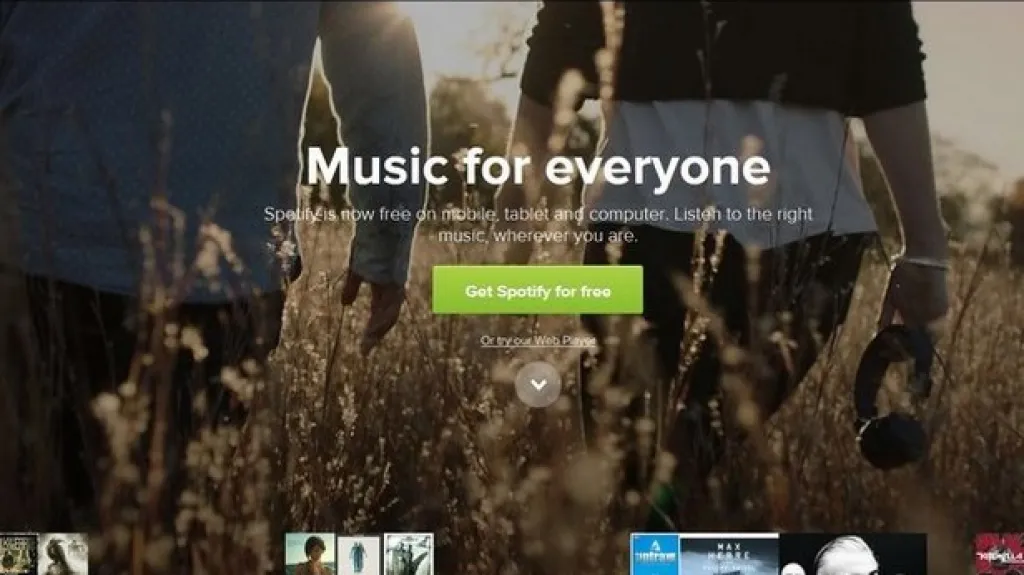 Hudební knihovna Spotify