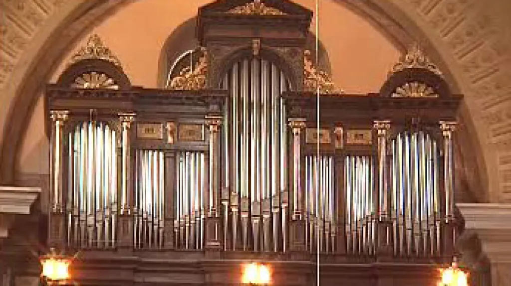 Vzácné štípské varhany