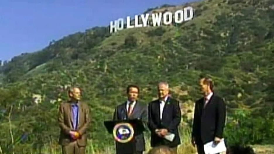 Hollywood sign