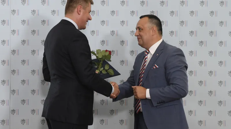 Oceněný Volodymyr Čubirko