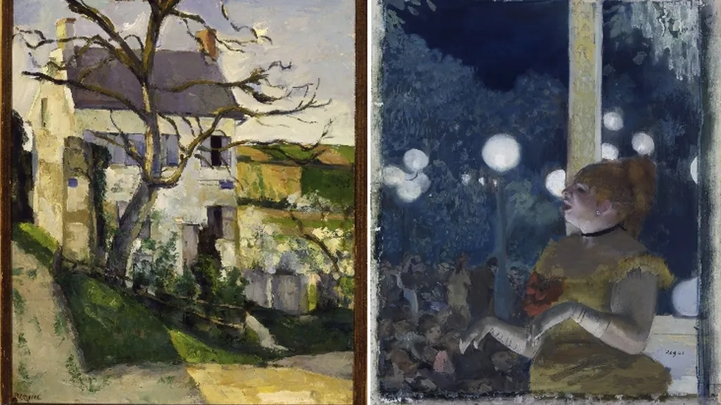 Obrazy Paula Cézanna a Edgara Degase