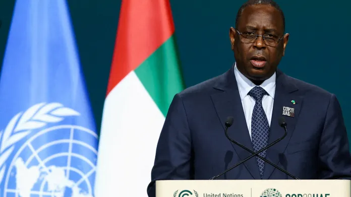Senegalský prezident Macky Sall