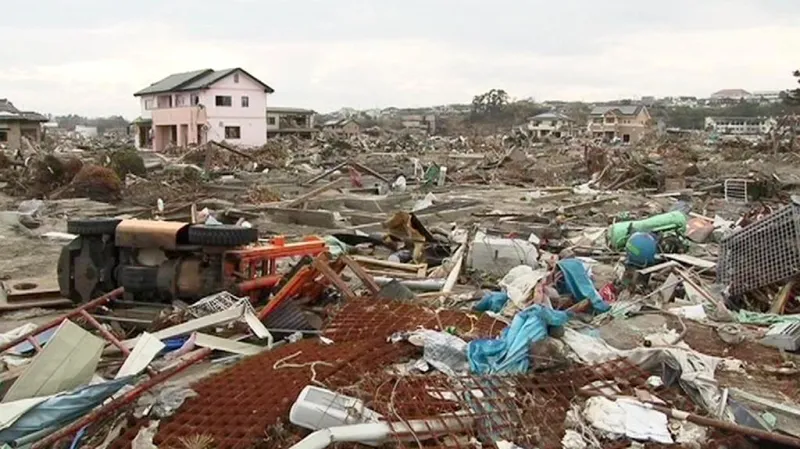 Išinomaki po katastrofě