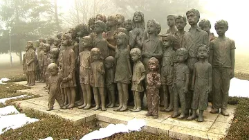 Pomník dětských obětí války v Lidicích