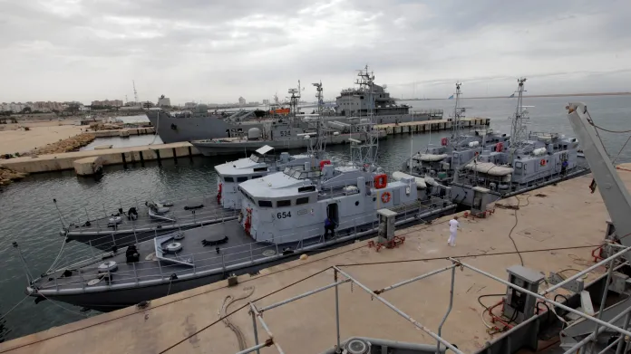 Italské lodě pro libyjskou pobřežní stráž