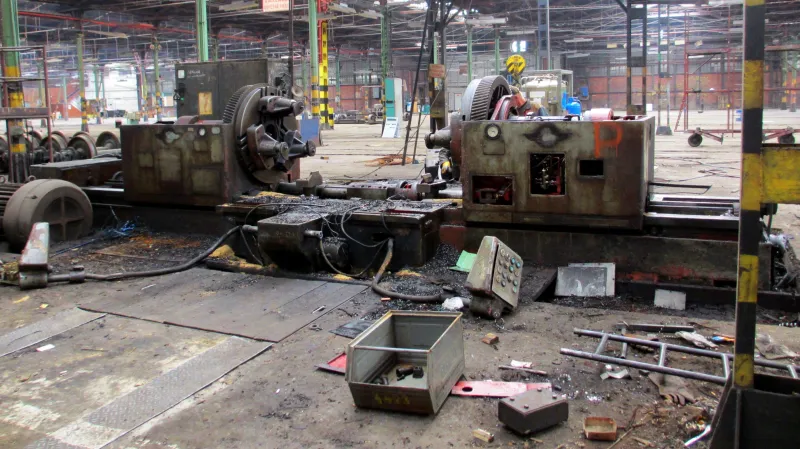 Likvidace bubenských dílen je v plném proudu