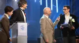 Ceny Trilobit 2017: Štěpán Hulík (vpravo)