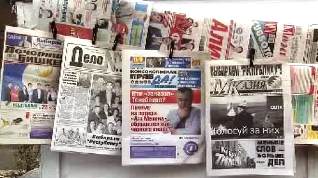 Kyrgyzský tisk o volbách