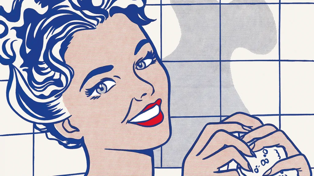 Z výstavy Roye Lichtensteina v Albertině