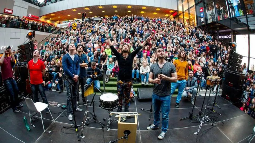 Kryštof na premiéře Srdcebeatu