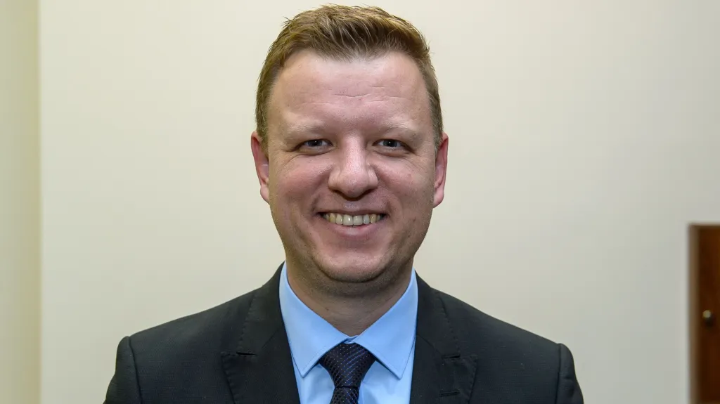 Nově zvolený senátor Hynek Hanza (ODS)