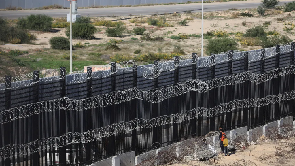 Hranice mezi Egyptem a Pásmem Gazy