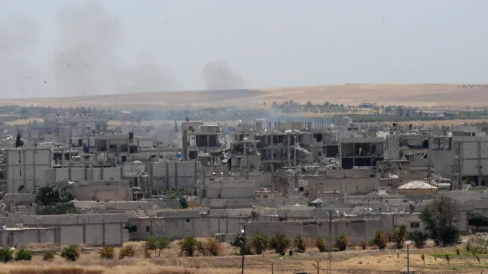 Útok radikálů na Kobani