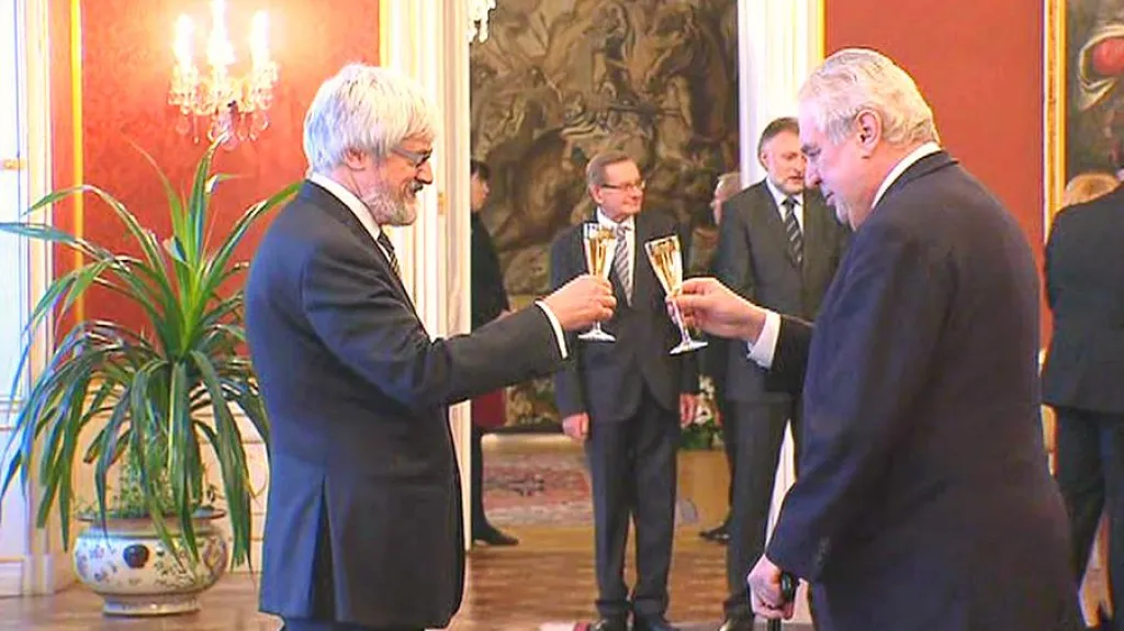 Miloš Zeman a Pavel Šámal