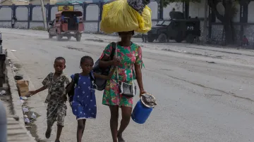 Uprchlíci na Haiti