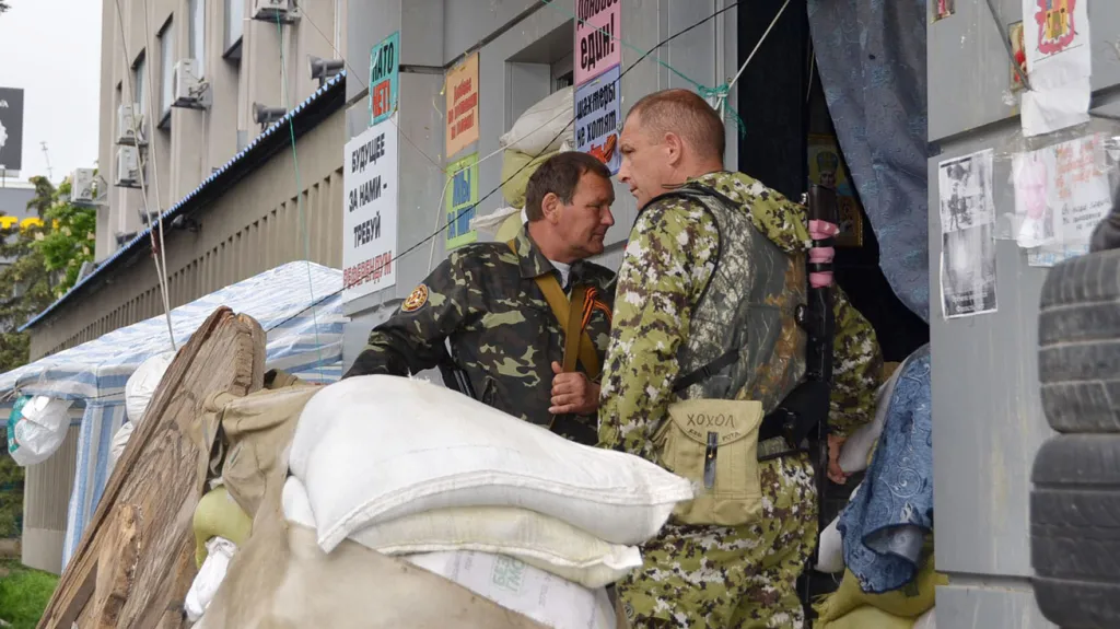 Proruské milice v Luhansku