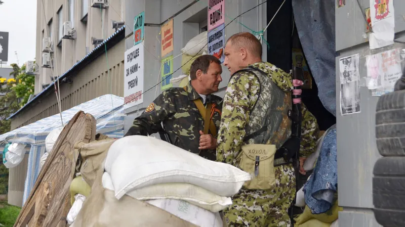 Proruské milice v Luhansku