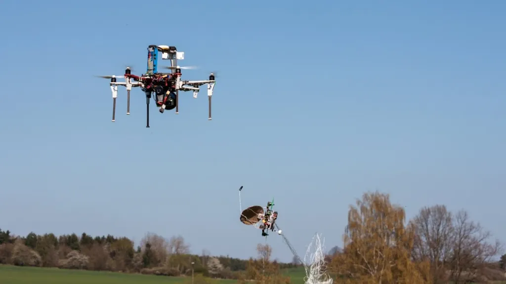 Systém na zachytávání dronů