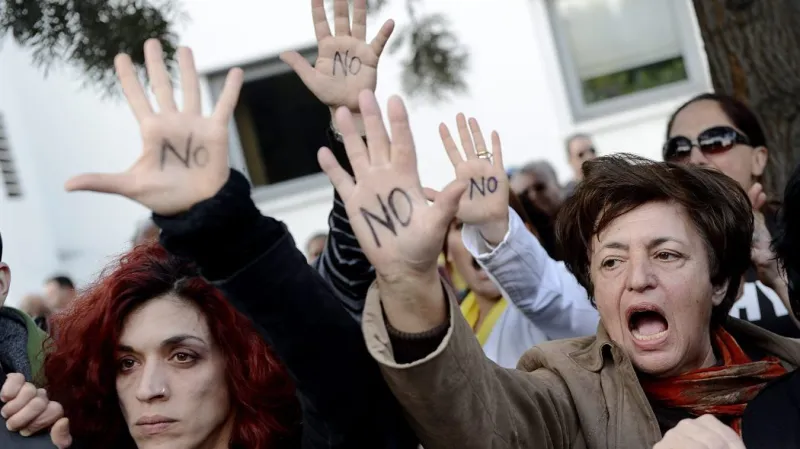 Demonstrace v Nikósii