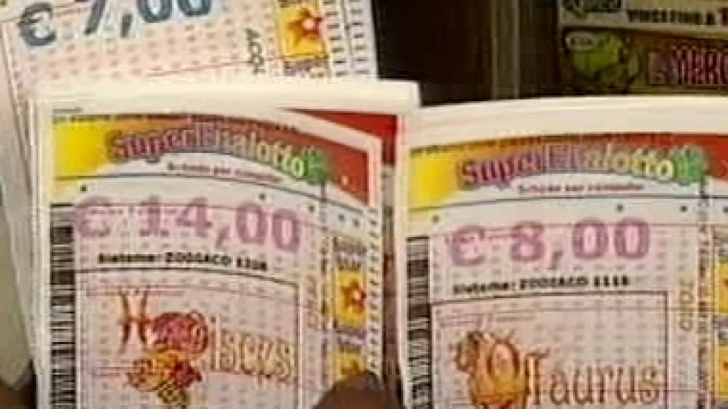 Tikety loterie SuperEnalotto