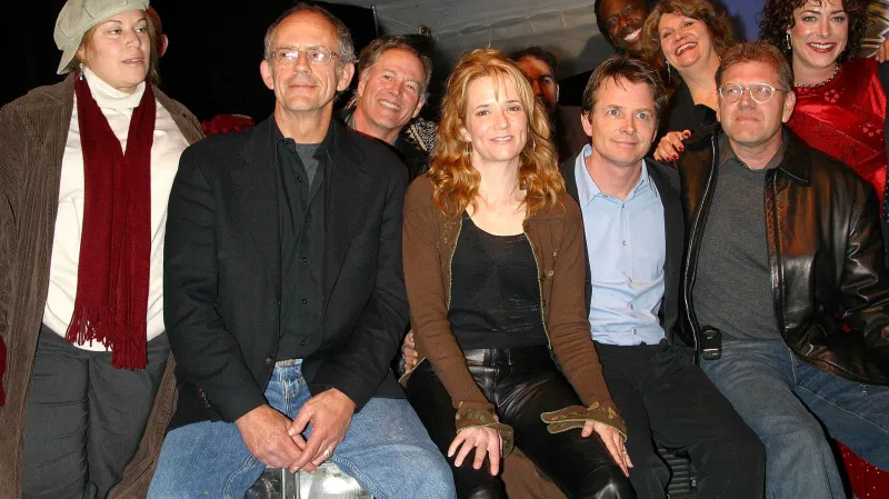 Tvůrci a protagonisté Návratu do budoucnosti přece jen poněkud zestárli