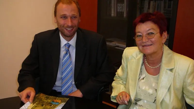 Tomáš Podivínský a Hana Jeníčková