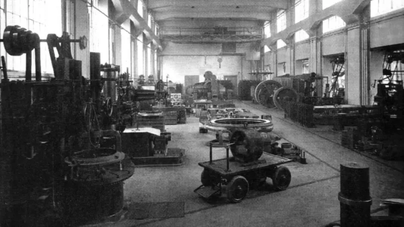 Křižíkova továrna v Karlíně