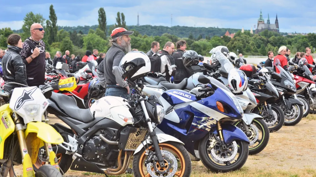 Mororkáři na pražské Letné