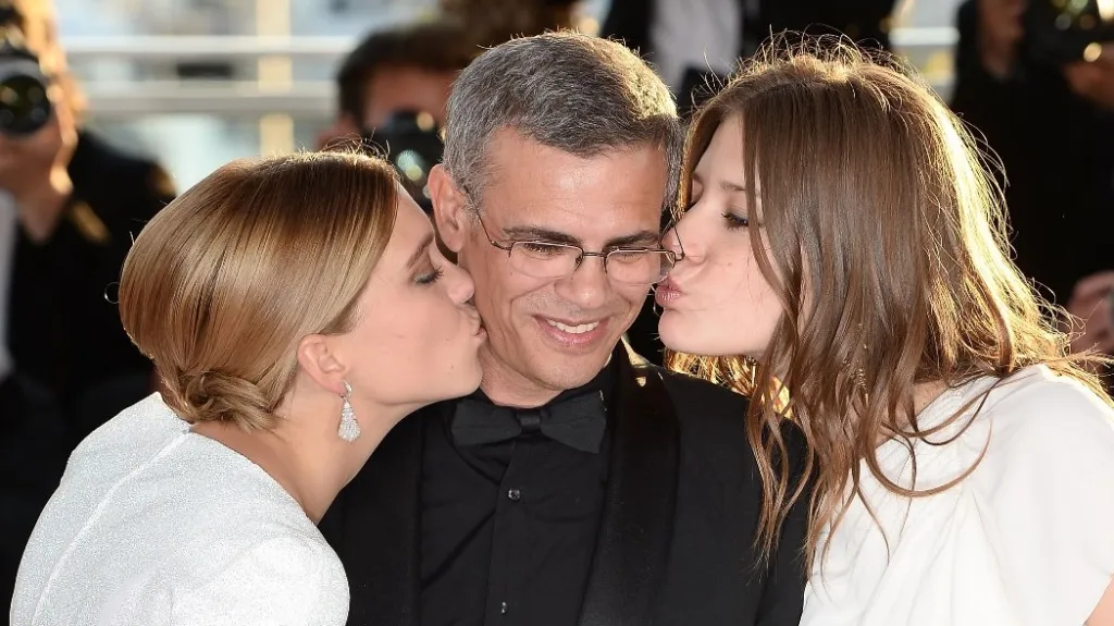 Lea Seydouxová, Abdal Latíf Kešiš a Adele Exarchopoulosová