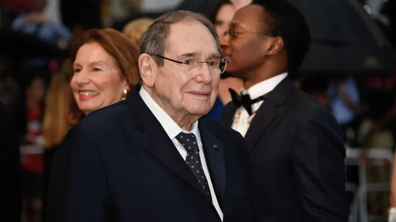 Robert Hossein na festivalu v Cannes (2018)