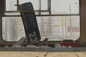 Z vozovny tramvajový hřbitov. Charkovské depo s českými vozy zasáhly stovky ruských raket