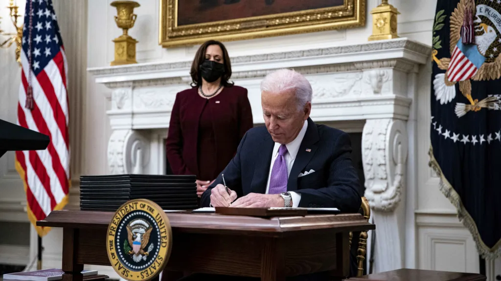 Joe Biden a Kamala Harrisová