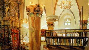 Synagoga v městě Zefat
