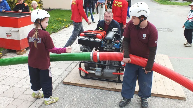 Okrsková soutěž v požárním útoku