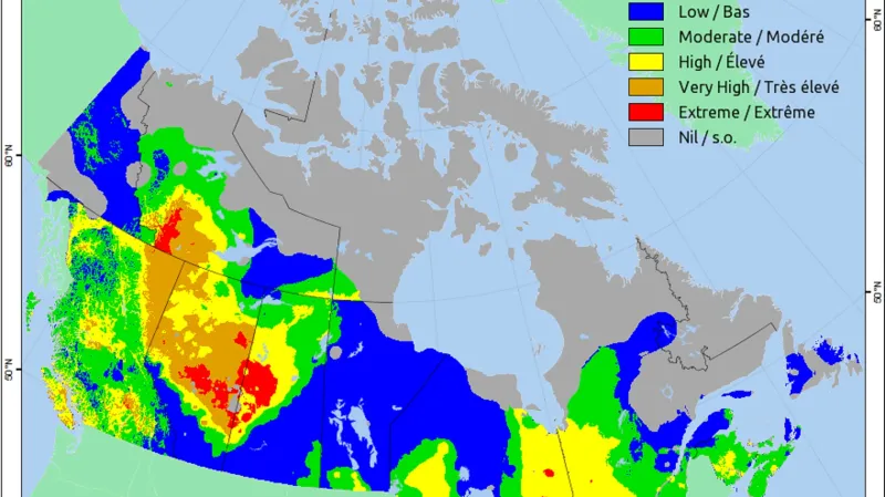 Postupně se v Kanadě ochlazuje a požár ustupuje. Stav k 12. květnu