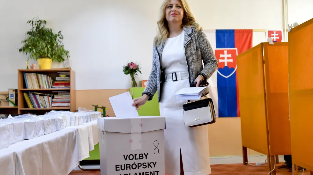 Bývalá místopředsedkyně PS a zvolená prezidentka Čaputová u voleb