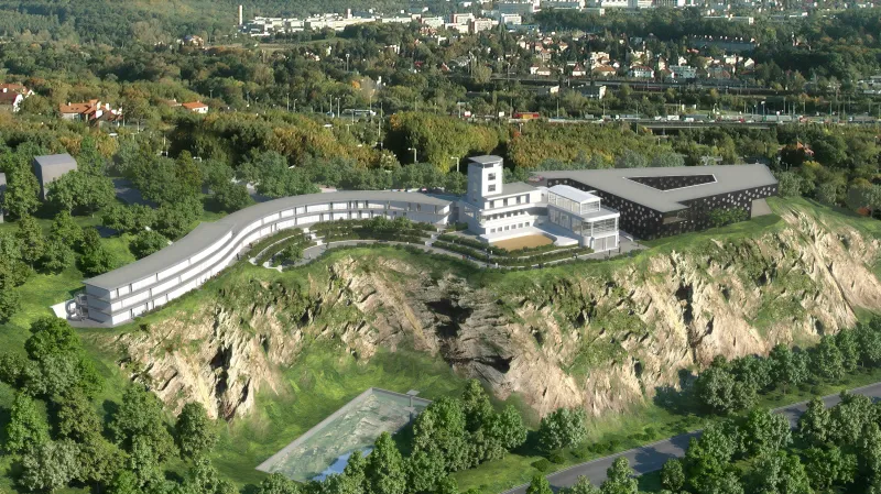 Vizualizace Barrandovských teras