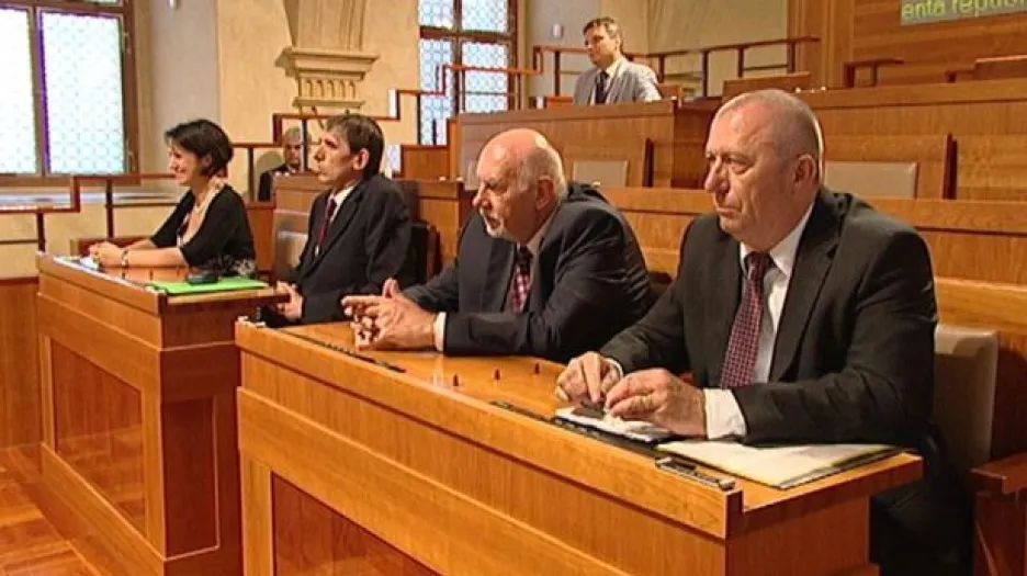 Jednání Senátu ČR o nových ústavních soudcích