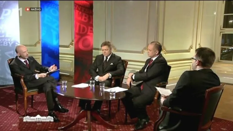 Finální duel: Fico vyzvedl své zkušenosti, Kiska nestrannost