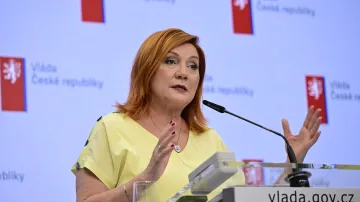 Ministryně financí Alena Schillerová