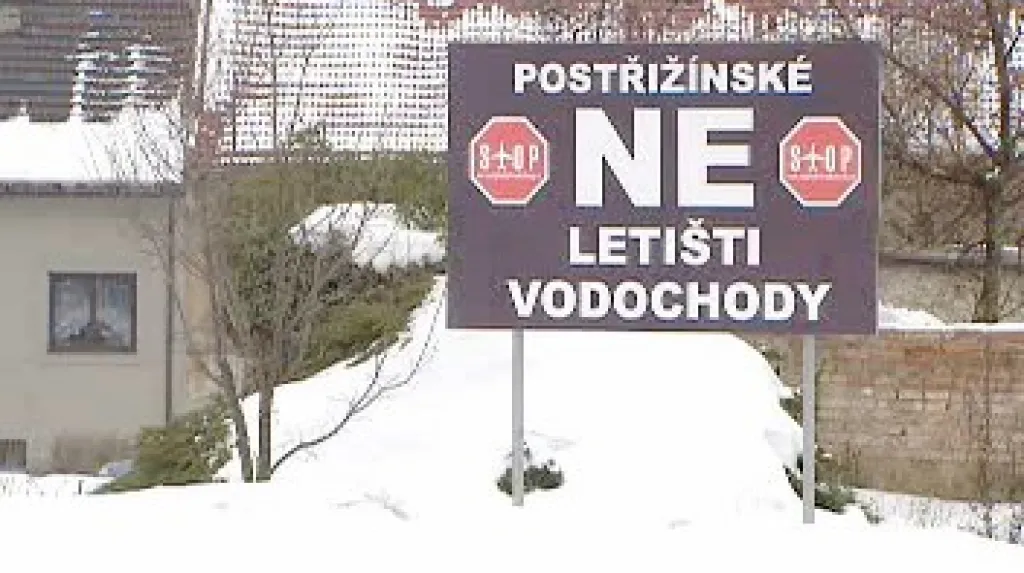 Protest proti rozšíření letiště